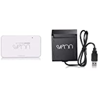 Sveon SCT011M - Lector DNI Electrónico y Tarjetas Inteligentes Compatible con Mac y Windows [España] + SCT022M - Base…